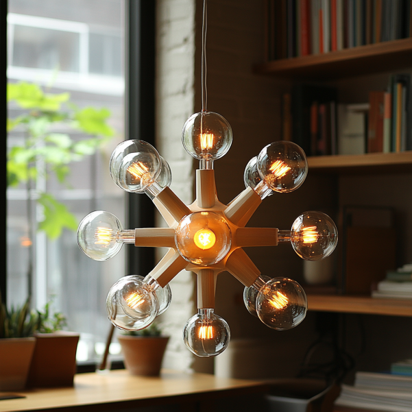 Atomichtenseriti Medieval modern lamp