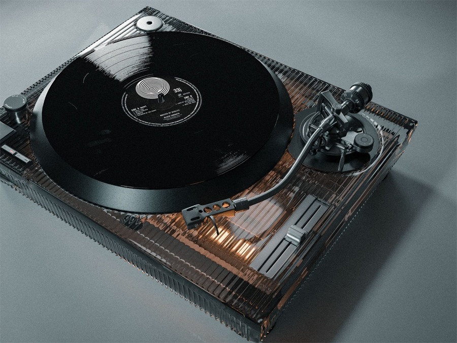 Transparent Vinyl Players