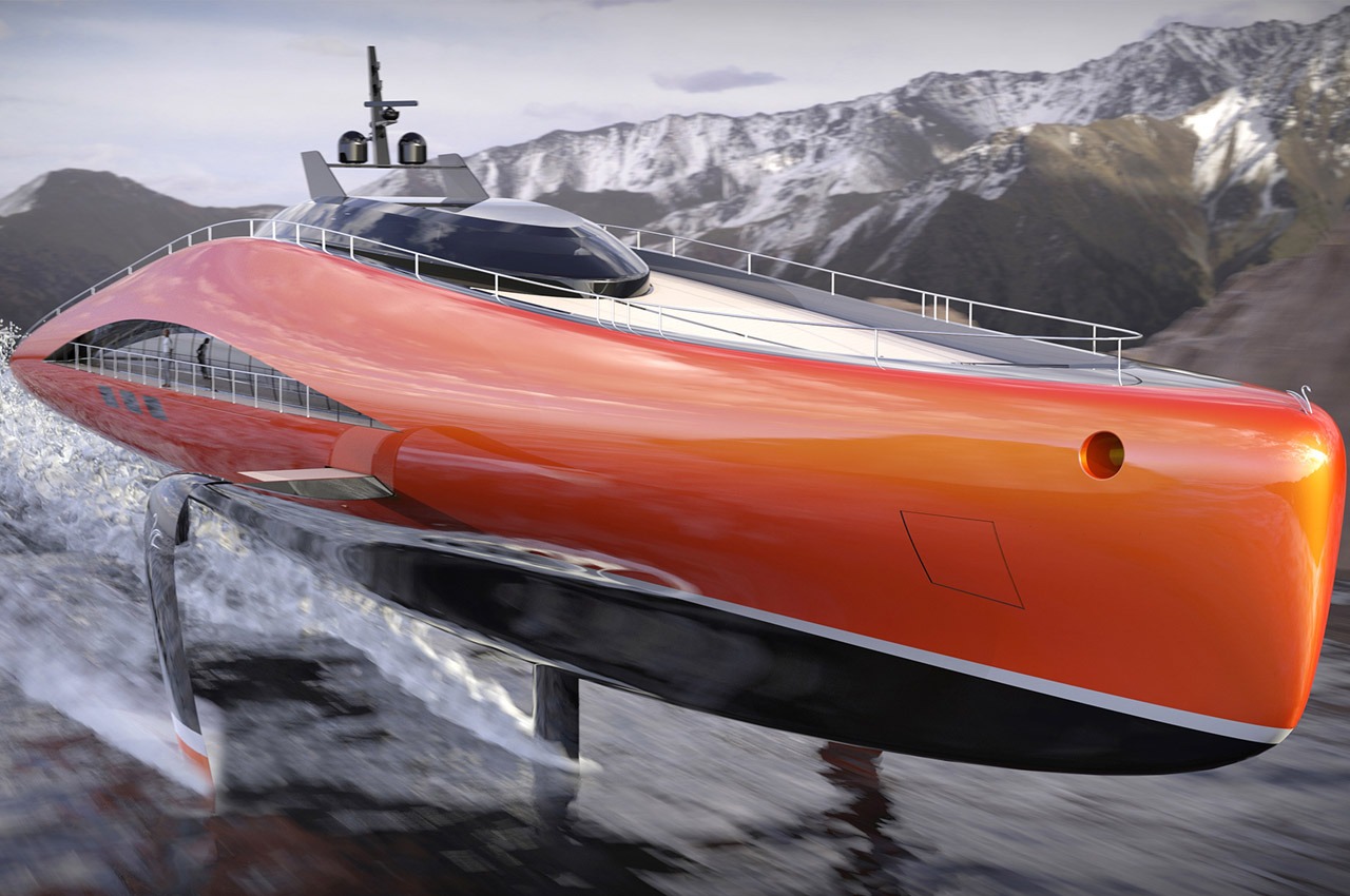 Carbon Composite Superyacht