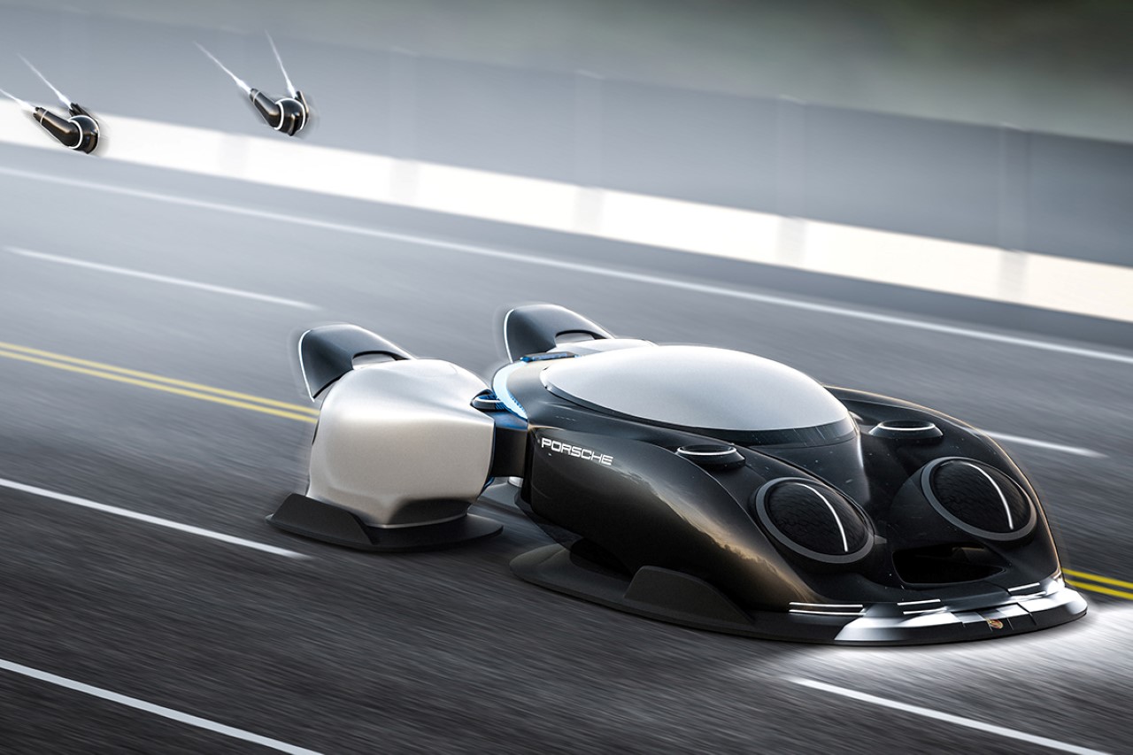 2077 Concept Racing Car