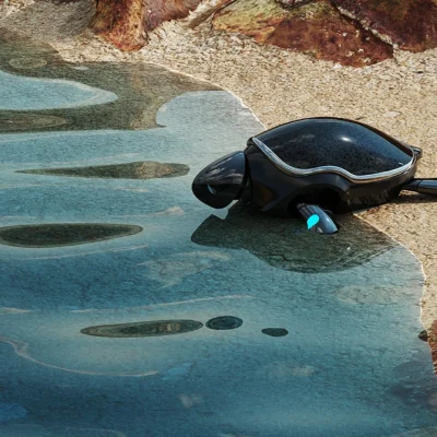 Amphibious Turtle Robot 两栖海龟机器人