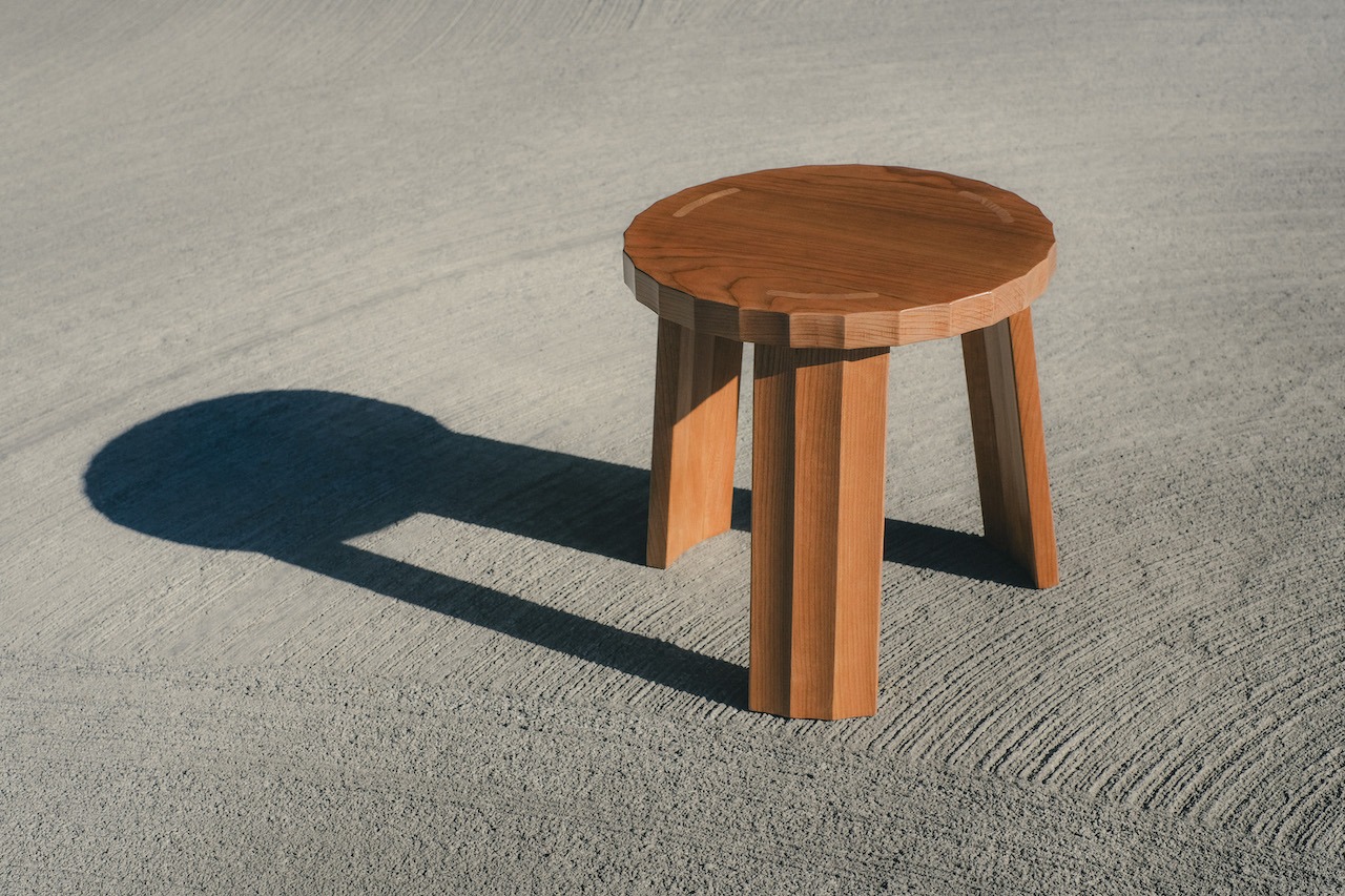 Faceted Stool