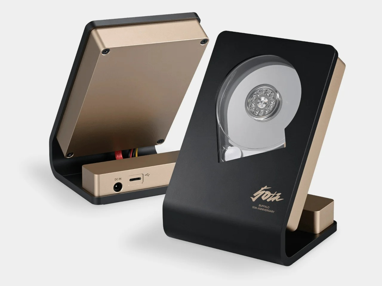 Buffalo Skeleton Hard Disk