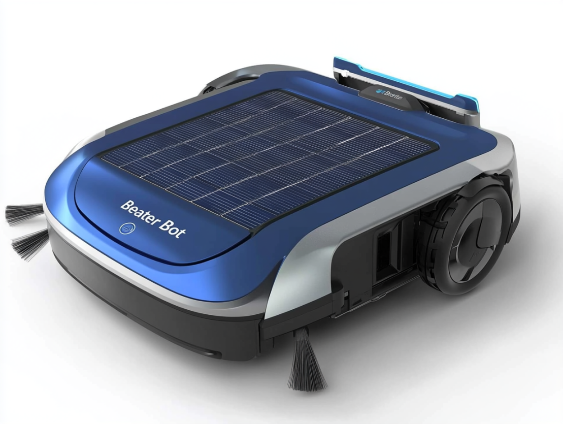 Solar Powered Pool Skimmer Robot