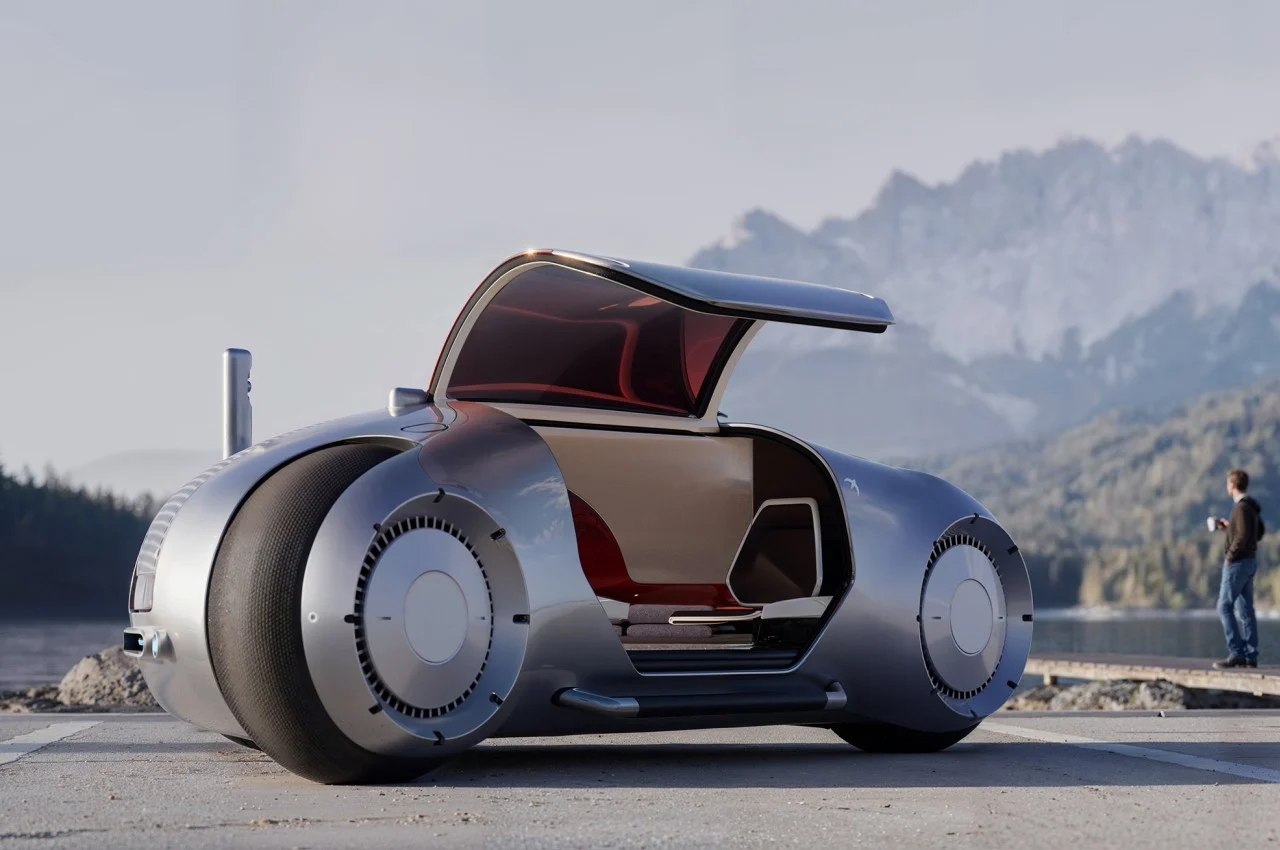 Self-Driving Sleeping Cabin Concept Car