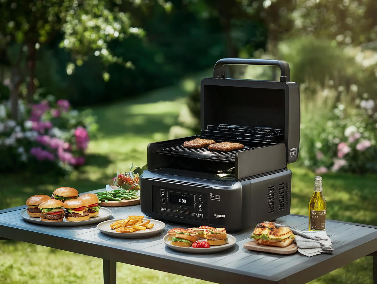 Battery Particle Portable Barbecue Stove