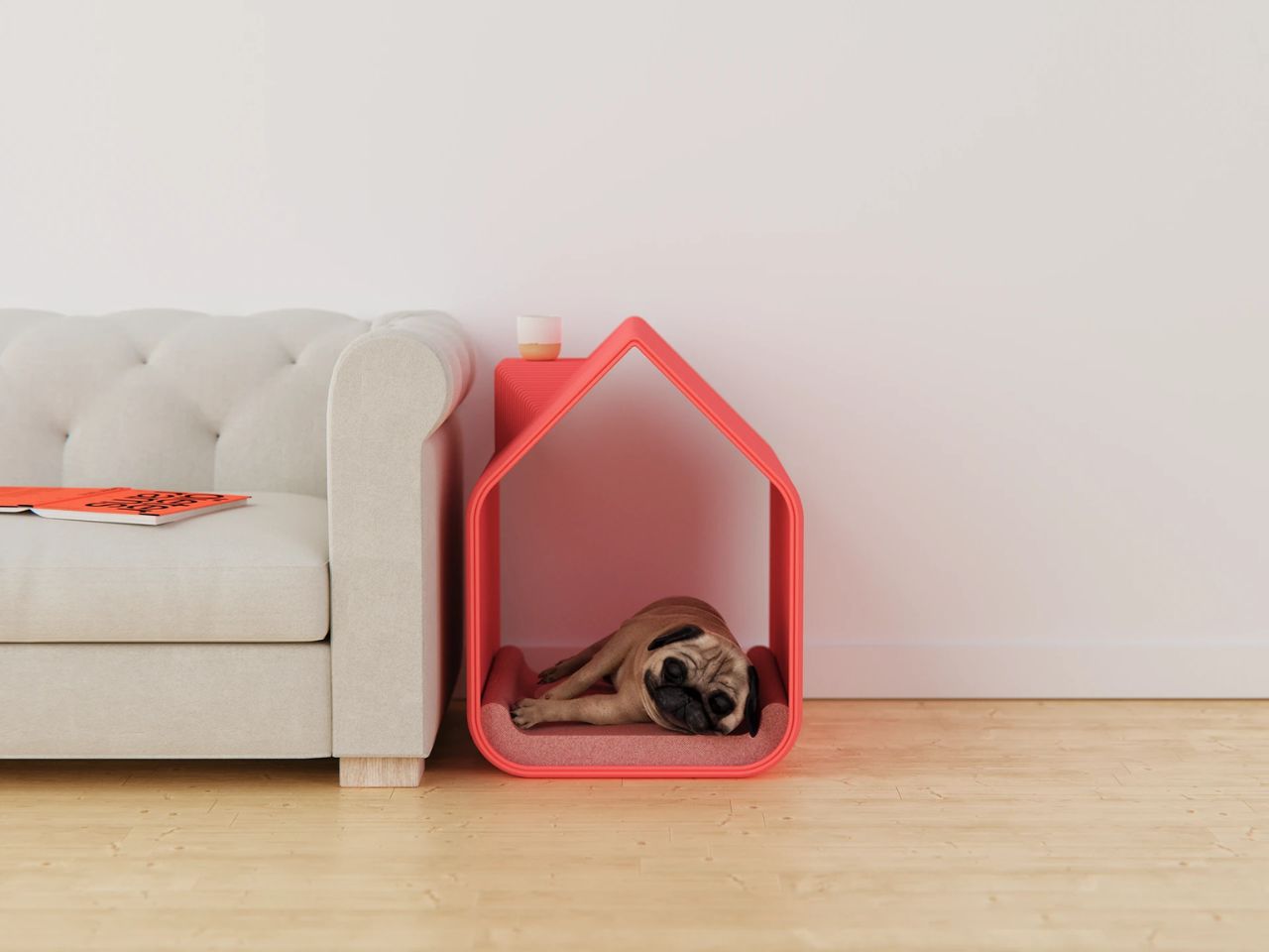 Dog Hut Side Table