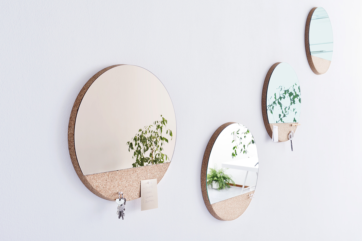 Sunset wall mirror