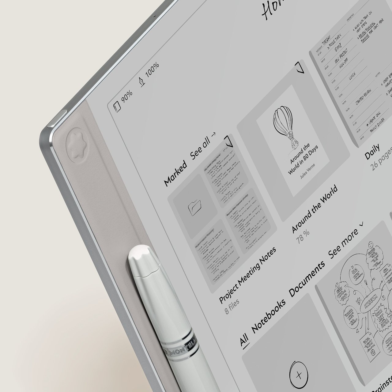Electronic Ink notebook