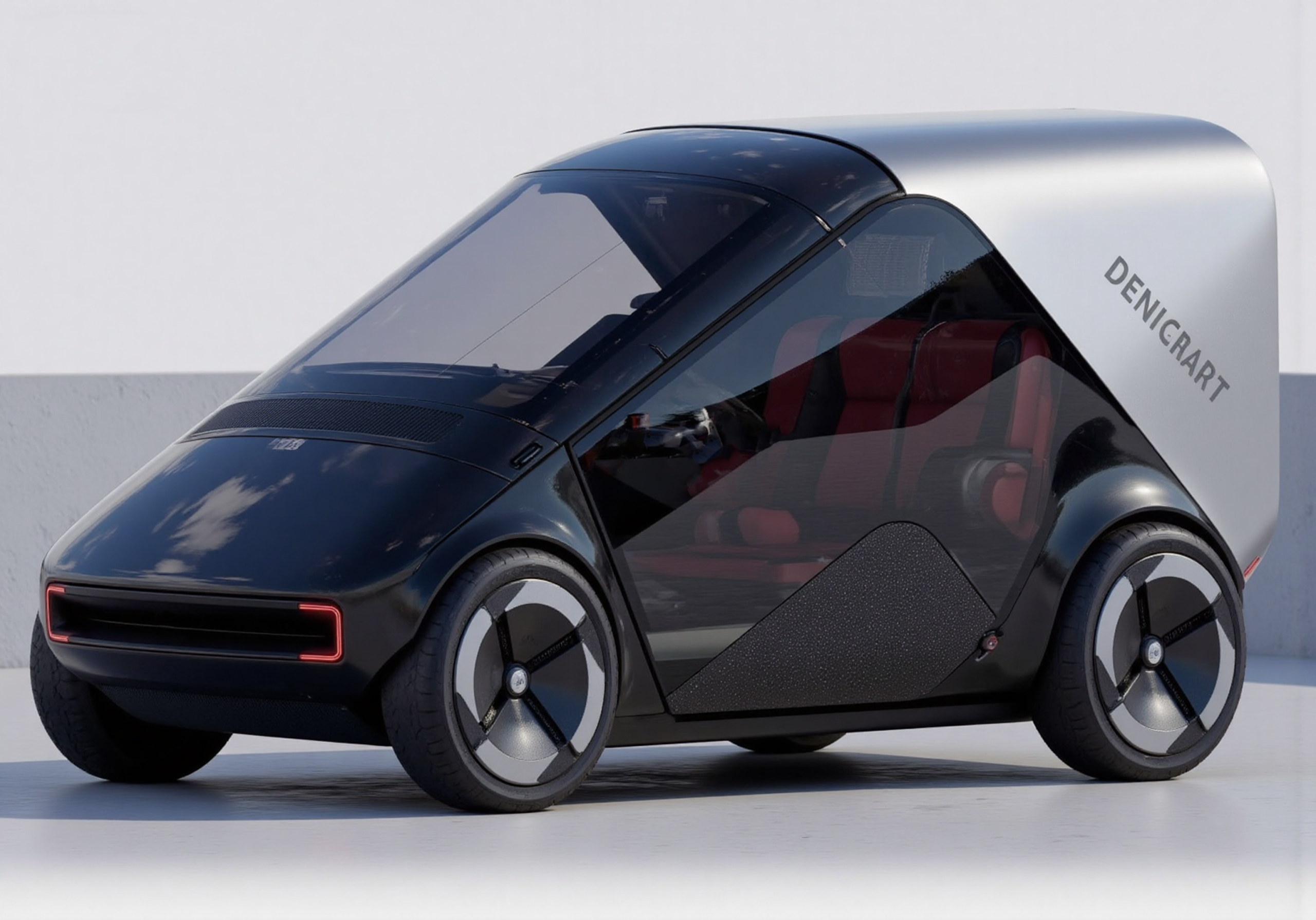 Two-seater Electric City Commuter Vehicle