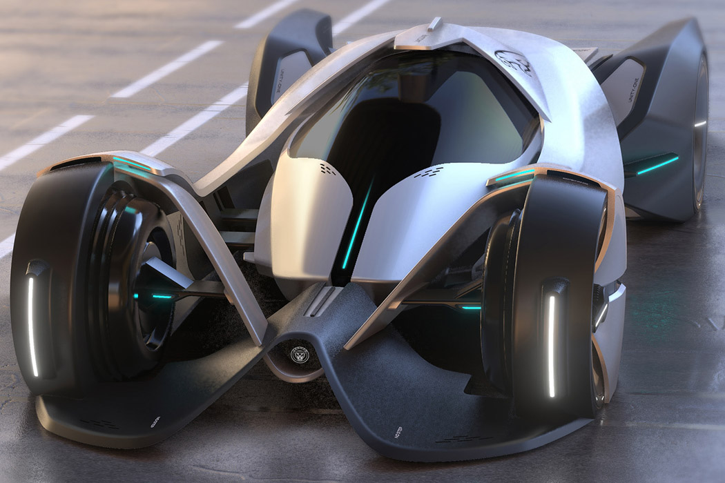 Concept racing car