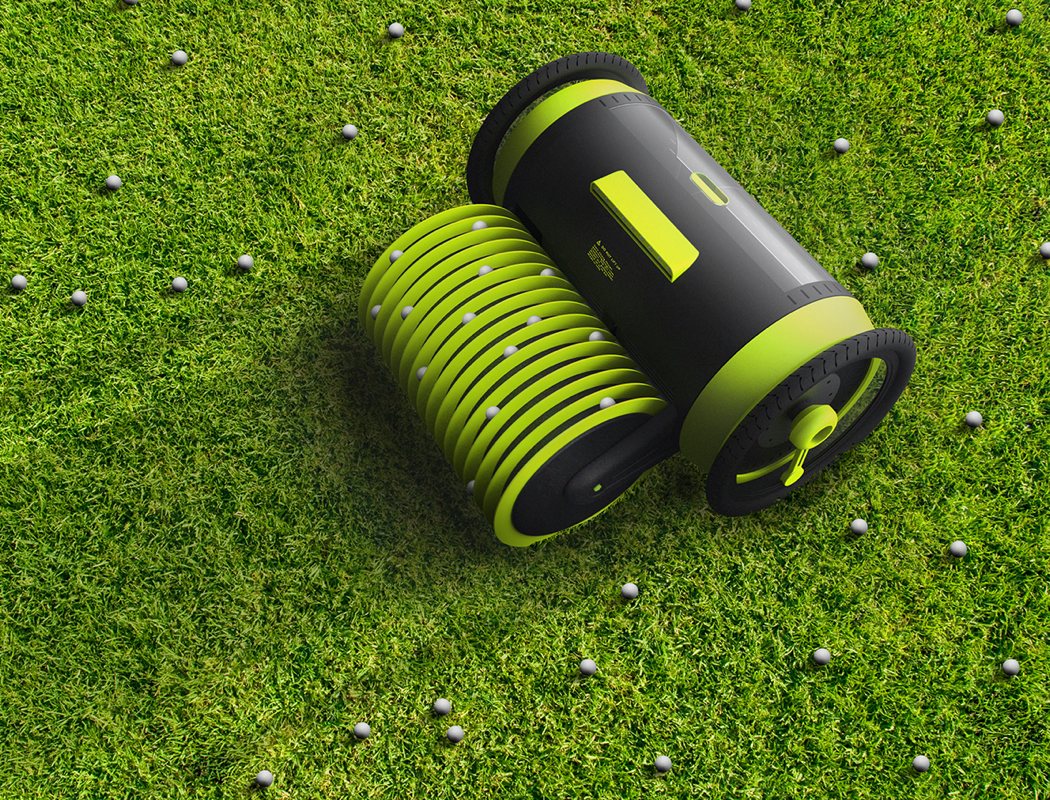 Intelligent Ball-sweeping Robot