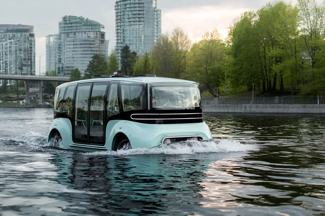 Intelligent Electric Amphibious Vehicle